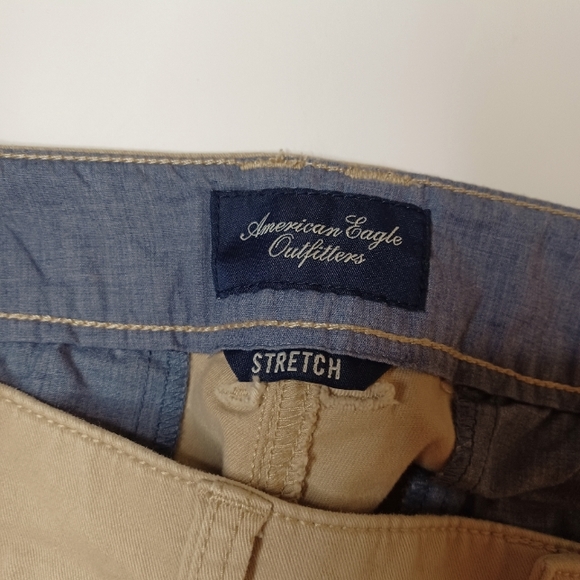 American Eagle Outfitters Khaki Sorts Size 10 Women's.. #B-0048 - Picture 7 of 8